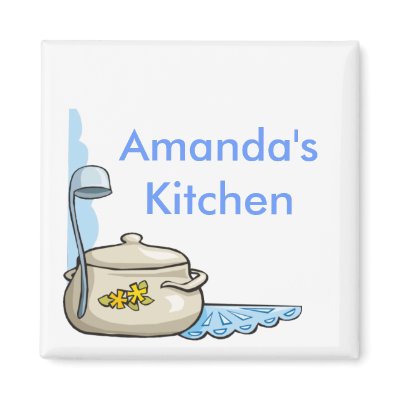 Custom Personalized Kitchen Magnets by iheartshop
