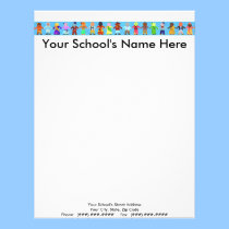 Custom Personalized Letterhead - Schools/Teachers letterhead