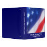 Custom Personalized Patriotic Photo Album or Binde Vinyl Binder