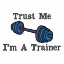 Custom Personalized Personal Trainer embroidered shirts by naturetees Custom Personalized Personal Trainer embroidered shirts