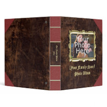 Custom Personalized Photo Album, Vintage Leather binders by cutencomfy Custom Personalized Photo Album, Vintage Leather binders