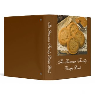 Custom Personalized Recipe Book binder