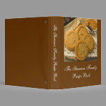 Custom Personalized Recipe Book 3 Ring Binders