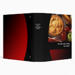 Custom Personalized Recipe or Menu Food Binder
