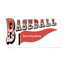Custom Personalized Retro Style Baseball Poster posters