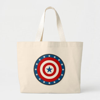 Custom Personalized USA Bullseye Totes Bags