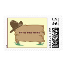 Custom Personalized Western Sign Postage postage by iheartshop Custom Personalized Western Sign Postage postage
