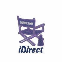 Custom Personalzied Director Chair Tees, Polos embroidered shirts