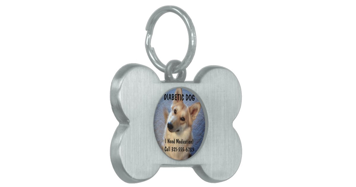 Custom Pet Medical Alert ID Tag Zazzle