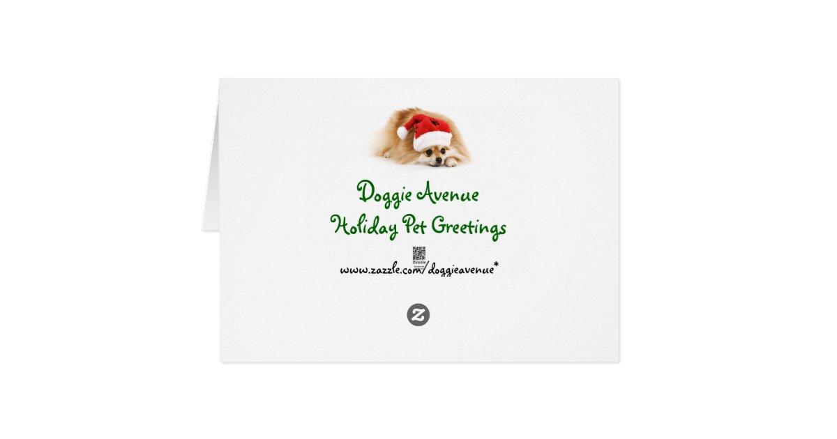 Custom Pet Photo Christmas cards | Zazzle