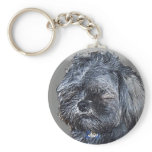 Custom Pet Portrait Keychain