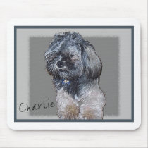 Custom Pet Portrait Mousepad by hpiehl Custom Pet Portrait Mousepad