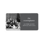 Custom Photo Address Label labels