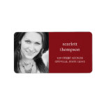 Custom Photo Address Label