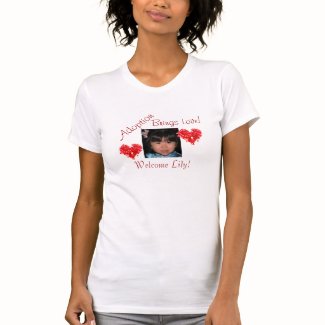 Custom Photo Adoption Brings Love Shirt