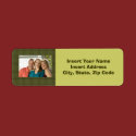 Custom Photo Avery Address Label
