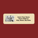 Custom Photo Avery Address Label