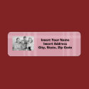 Custom Photo Avery Address Label