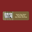 Custom Photo Avery Address Label