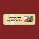 Custom Photo Avery Address Label