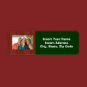 Custom Photo Avery Address Label