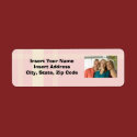 Custom Photo Avery Address Label