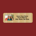 Custom Photo Avery Address Label