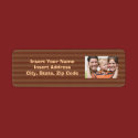 Custom Photo Avery Address Label