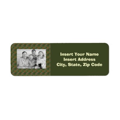 Custom Photo Avery Address Label by sagart1952