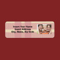 Custom Photo Avery Address Label