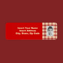 Custom Photo Avery Address Label