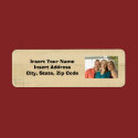 Custom Photo Avery Address Label