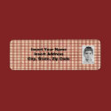 Custom Photo Avery Address Label