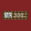 Custom Photo Avery Address Label