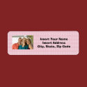 Custom Photo Avery Address Label