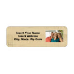Custom Photo Avery Address Label