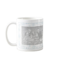 Custom Photo Baby's 1st Christmas-Gift for Grandma mugs