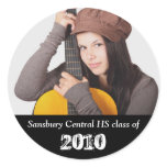 Custom photo black graduation memory keepsake