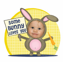 Custom Photo Bunny Love photo sculptures by jamiecreates1 Custom Photo Bunny Love photo sculptures