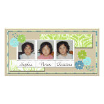 Custom Photo Card for 3 Photos