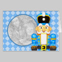 Custom Photo Card Nut Cracker Soldier Blue