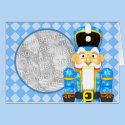 Custom Photo Card Nut Cracker Soldier Blue