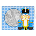 Custom Photo Card Nut Cracker Soldier Blue