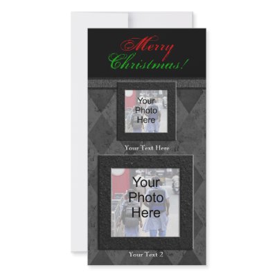Custom Photo Christmas Card, Classic Photo Cards (10-pack)
