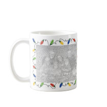 Custom Photo Christmas Lights Mug