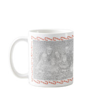 Custom Photo Christmas Mug-Candy Cane Border by ChristmasDesigns Custom Photo Christmas Mug-Candy Cane Border