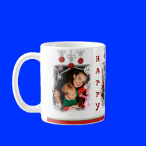 Custom Photo Christmas Ornaments Coffee Mug