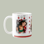 Custom Photo Christmas Ornaments Coffee Mug