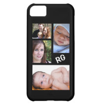 Custom Photo Collage Customizable iPhone 5C Cases at Zazzle