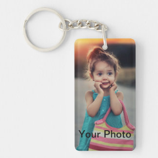 Custom Photo Double-Sided Keychain